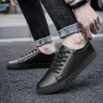 Premium Fashionable Black Sneaker (SN123L)