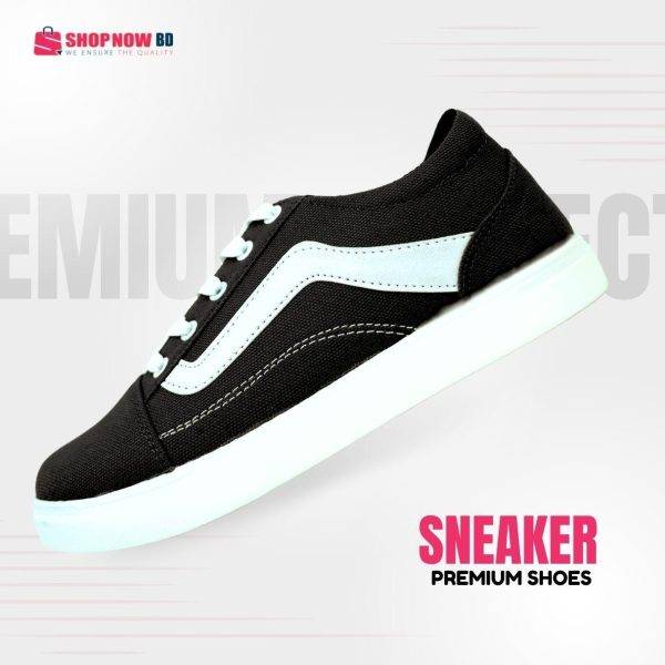 Premium & Fashionable Black Sneaker SN104