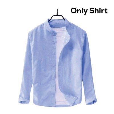 Men's Solid Colour Ban color Shirt -3109