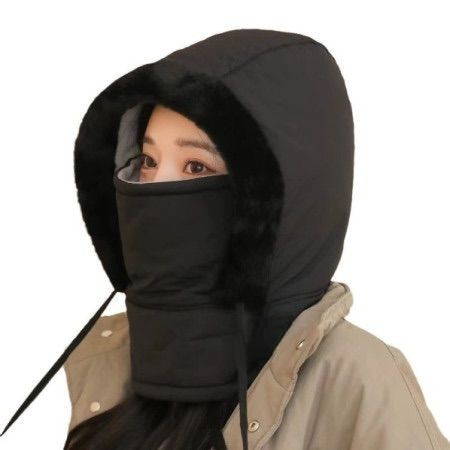 fueNvfXORLesGkdaHqOboLlXv8vYNI6oTKqci137 Polar Fleece Winter Balaclava – Thick Warm Hood Hat with Face Mask for Men & Women - Image 1