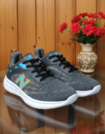 New balance sneakers (grey) colour high quality rubber sool and knit fabrics. - Image 2