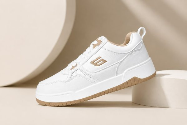 Red tape cream colour bond street lace up sneakers for men.3 Red tape cream colour bond street lace up sneakers for men. - Image 1